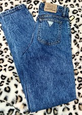 VTG 80s Deadstock Guess Georges Marciano Jeans 22001 Dark Acid Wash NWT. 1980s picture