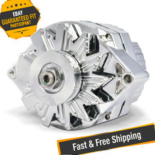 Proform 66445.1N 100 AMP Alternator Chrome Finish, 1-Wire picture
