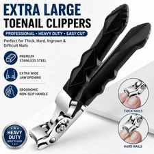 Professional Extra Large Toe Nail Clippers For Thick Nails Heavy Duty Stainless picture