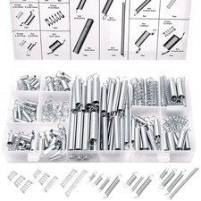 200 PCS Kit Surtido de Resortes de Extension y Compresion 20 Tamanos Reparacion picture
