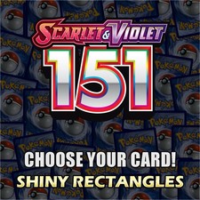 Pokemon 151 Cards Reverse Holo Rare EX Master Set Singles You Pick English NM picture