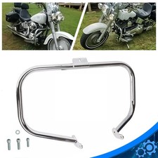 Chrome Engine Guard Highway Crash Bar For Harley 00-17 Heritage Softail Fat Boy picture