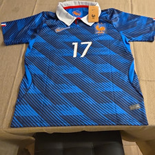 Nike France National Team Soccer Jersey William Saliba #17 Blue Men’s Size S picture