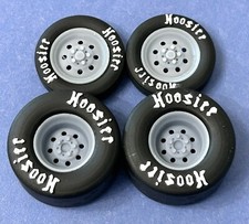 Resin 15/17 Scale inch “Weld Draglite” Wheels With Drag Slicks 1/24 picture