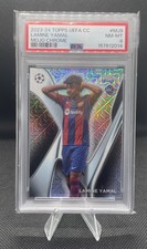 2023-24 Topps UEFA Club Competitions - Mojo Chrome Lamine Yamal #MJ-9 (RC) PSA 8 picture