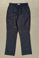 Pact Black Lounge Pants M Organic Cotton Jogger Drawstring NWT picture