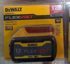 1 PACK DCB612 20V/60V FlexVolt Lithium-Ion 12.0Ah Battery Power Tool Batteries picture