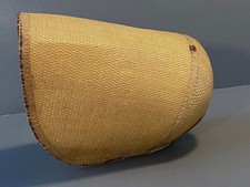 Antique Shaker Bonnet Woven Poplar, Hand Made Basket Weave, Primitive Folk Art picture