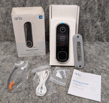 Arlo AVD4001-100NAS 2nd Generation 2K Video Doorbell Battery/Wired 🔥New🔥 picture