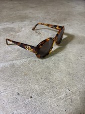 Vintage Gucci Women’s Sunglasses Tortoise Shell picture
