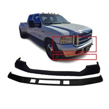2005-2007 Ford F-250-F-550 Primed 2-Piece Front Bumper Cover Kit FO1057292 picture