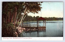 Vintage New Hampshire - Greetings from Wolfeboro, N.H.
