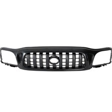 Grille For 2001-2004 Toyota Tacoma Textured Black Plastic picture