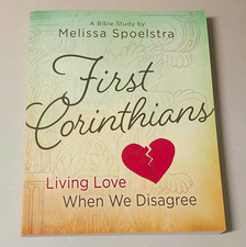 Melissa Spoelstra First Corinthians Women's Bible Study Participant Book PB 2016 picture