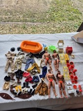 Vintage Mattel Big Jim HUGE Lot Figures Accessories Clothing amd more All Stars picture