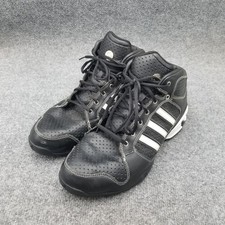 Adidas A3 Decade Basketball Shoes Size 12 Black White Leather 2004 picture