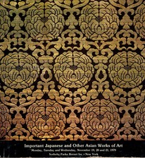 IMPORTANT JAPANESE & Asian 11/19-21/1979 SOTHEBY'S NY picture
