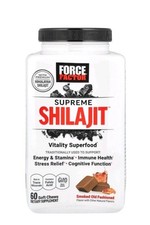 3 PACK - Force Factor Supreme Shilajit Smoked Old Fashioned, 60 Soft Chews picture