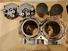Yamaha 62T 701 Engine Cylinder Block with Pistons and engine head picture