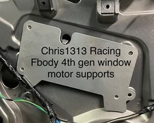 93-02 Fbody Window Motor Supports Plate Camaro Firebird LS Regulator 4th Gen picture