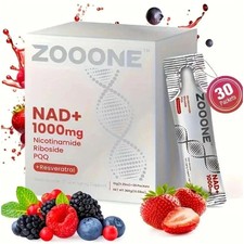 ZOONE NR1000 NAD+ Berry Drink Mix, Anti-Aging & Skin Health Support  picture