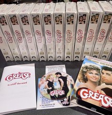 Grease VHS with Movie Script & Music CD Unopened 20th Anniversary Sold Each picture