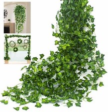 6 PACK  6.5 Ft Artificial Hanging Garland Ivy Leaves Plants Vines Home Decor USA picture