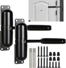 2PCS Automatic Door Closer Safety Spring Door Closers, Adjustable Closing Door picture