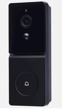 Nuvo Lighting Starfish/SMART Doorbell Security Camera/Black - 65-936 picture