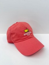 The Masters 2022 Augusta National Club Embroidered Logo Hat Cap Rose Pink NWT picture