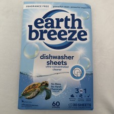 Earth Breeze Dishwasher Sheets – Ultra-Concentrated Cleaner (60 Loads) New picture