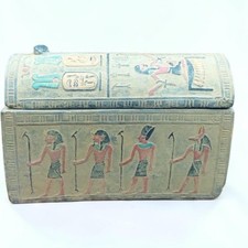 Pharaonic Jewelry Box Engraved with Hieroglyphs Egyptian Gift Decor Box Sets picture