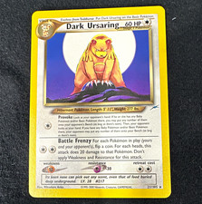 Pokemon Dark Ursaring 21/105 Neo Destiny Regular Rare English 60 HP Unlimited picture