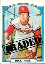 1972 Topps #756 Rick Wise picture