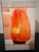 Vitalia Himalayan Glow Hand Carved Natural Crystal Salt Lamp Large 8