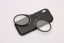 Thin Reading Glasses,Armless Nose, Men & Women, Carrying Case, Pocket, Cellphone picture