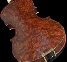 New Full Size 4/4 Birdseye Maple Violin with Exceptional Figure and Tone picture