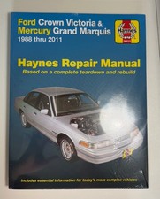 Haynes Repair Manual for Ford Crown Victoria & Mercury Grand Marquis (1988-2011) picture