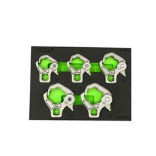 5 PC. 1/2'' DR. LARGE RATCHETING FLARE NUT WRENCH SET VIMRFW200 Brand New picture