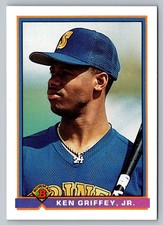 1991 Bowman Ken Griffey, Jr. #246 Seattle Mariners picture
