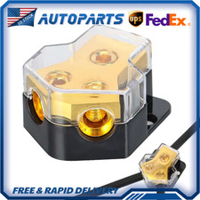 New Car Audio Splitter Amp Distribution Power 0/2/4 Gauge In 4/6/8 Gauge Out picture