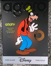 2026 Agoro Disney Goofy Blind Box 1/2 oz Silver Collectible ( OPENED) picture