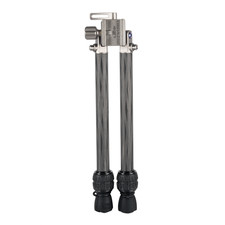 Linkogear Titanium Carbon Fiber Bipod 5.3oz Ultralight Adjustable 4.9