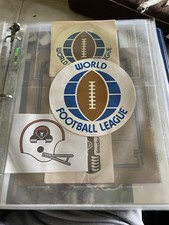 A Binder Of World Football Memorabilia Photos, Game Tickets, Stickers And More picture