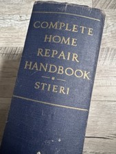 Vintage 1954 Complete Home Repair Handbook Emanuele Stieri HC MCM MidCentury DIY picture