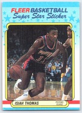1988-89 Fleer #10 Isiah Thomas Detroit Pistons picture