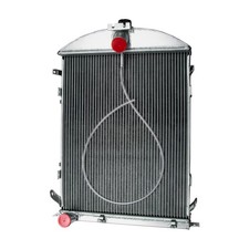 4 Row Radiator 1930 1931 Ford Model AA 3.3L L4 Heavy Duty Downflow Aluminum picture