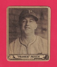 1940 Play Ball #167 FRANKIE FRISCH -- St. Louis Cardinals -- HOF -- picture