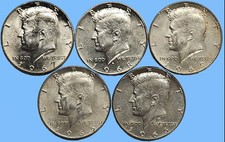 1965 - 1969 40% Silver Coin Lot ~ Kennedy Half Dollars ~ Estate Hoard Sale picture
