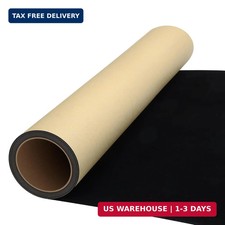 Biaungdo Self Adhesive Felt Sheets, Black Felt Sheet 14.6 x 39.4 Inch picture